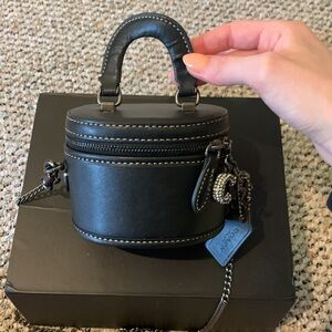 Coach jacquard studio mini bag